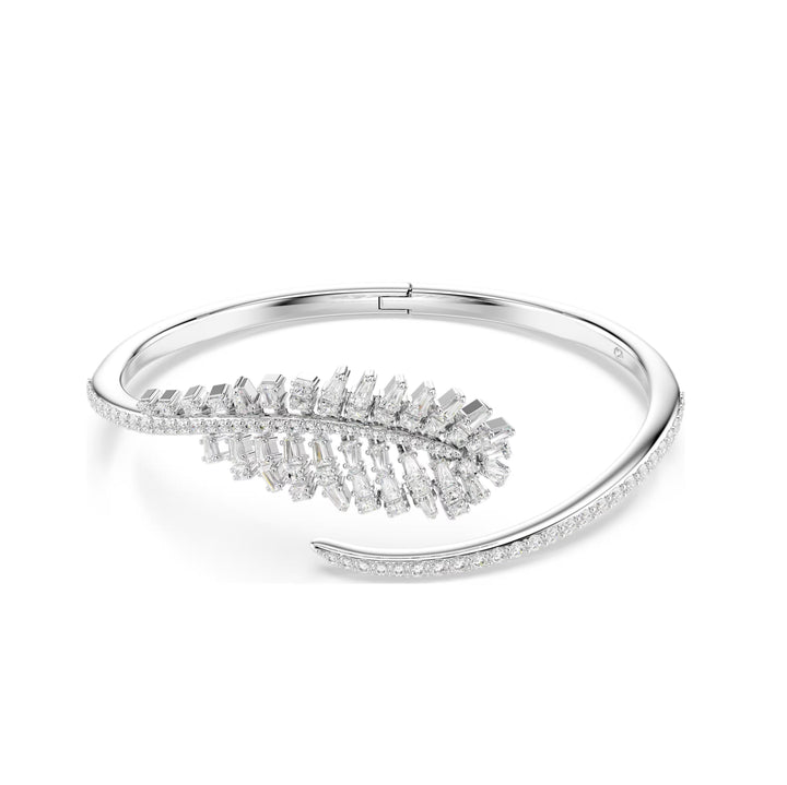 Swarovski Vienna Feather Motif Open Bangle