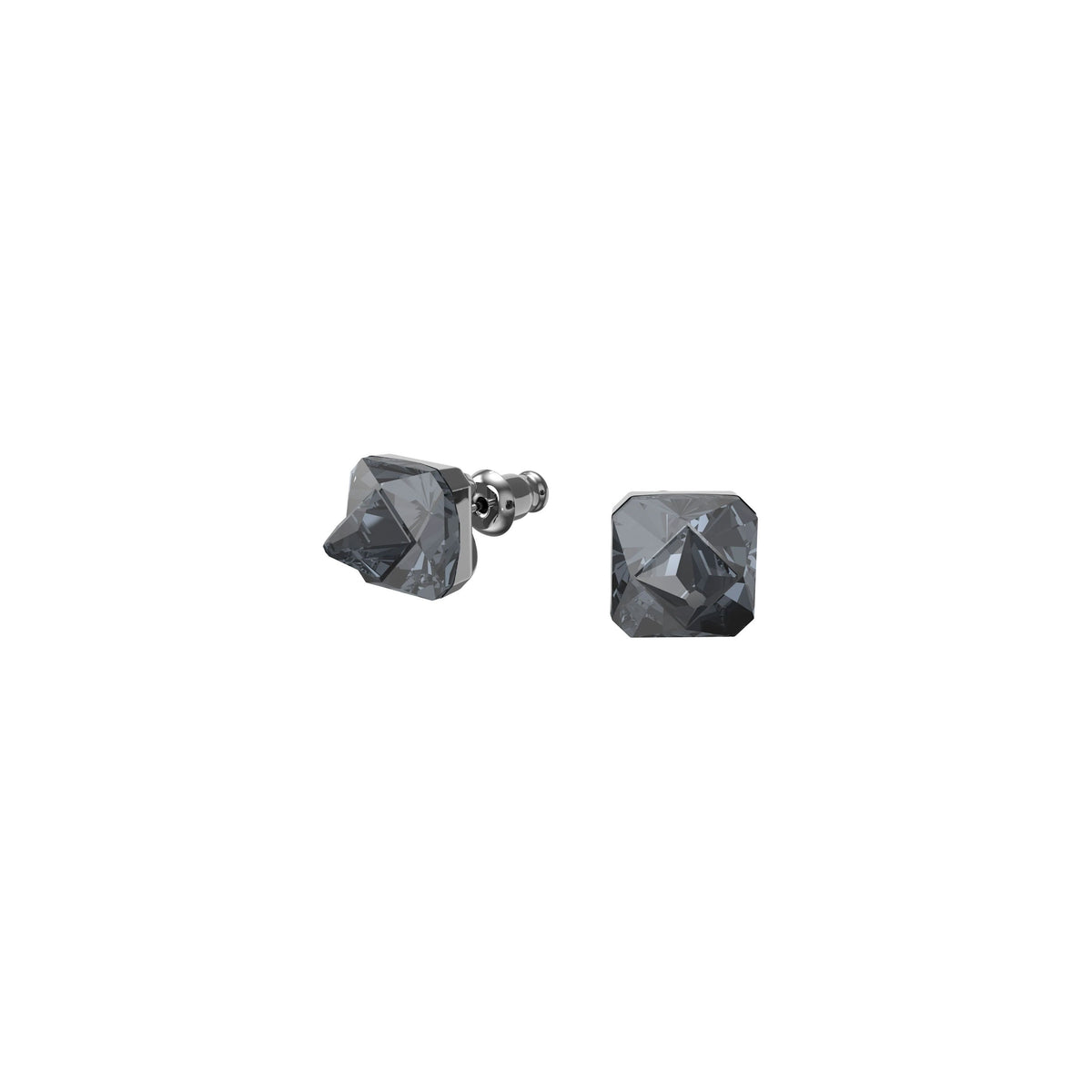 Swarovski Chroma Graphite Stud Earrings | Wrights Jewellers NZ