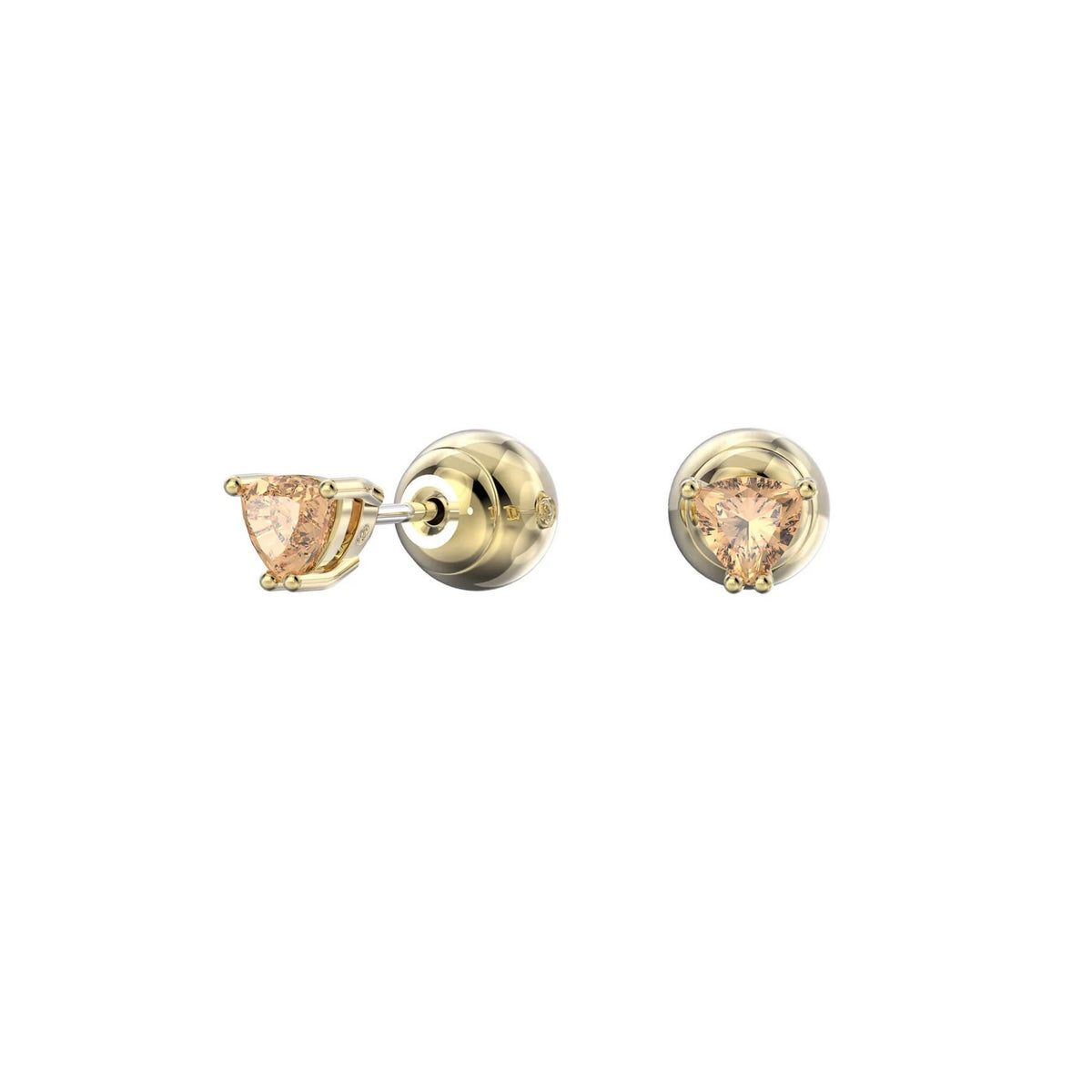Swarovski Chroma Orange Stud Earrings | Wrights Jewellers NZ