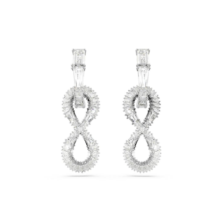 Infinity drop earrings