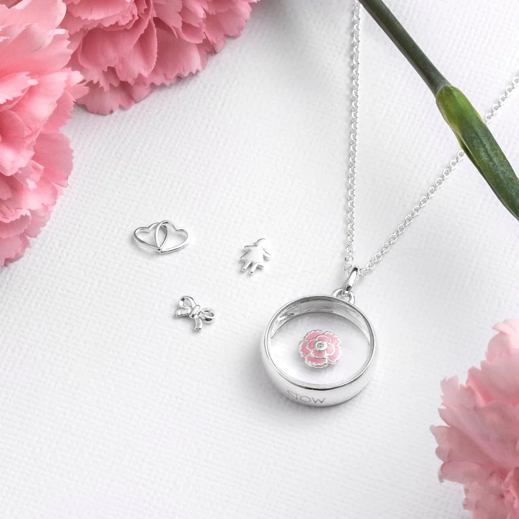 Stow Stowaway Girl Charm | Sterling Silver | Daring