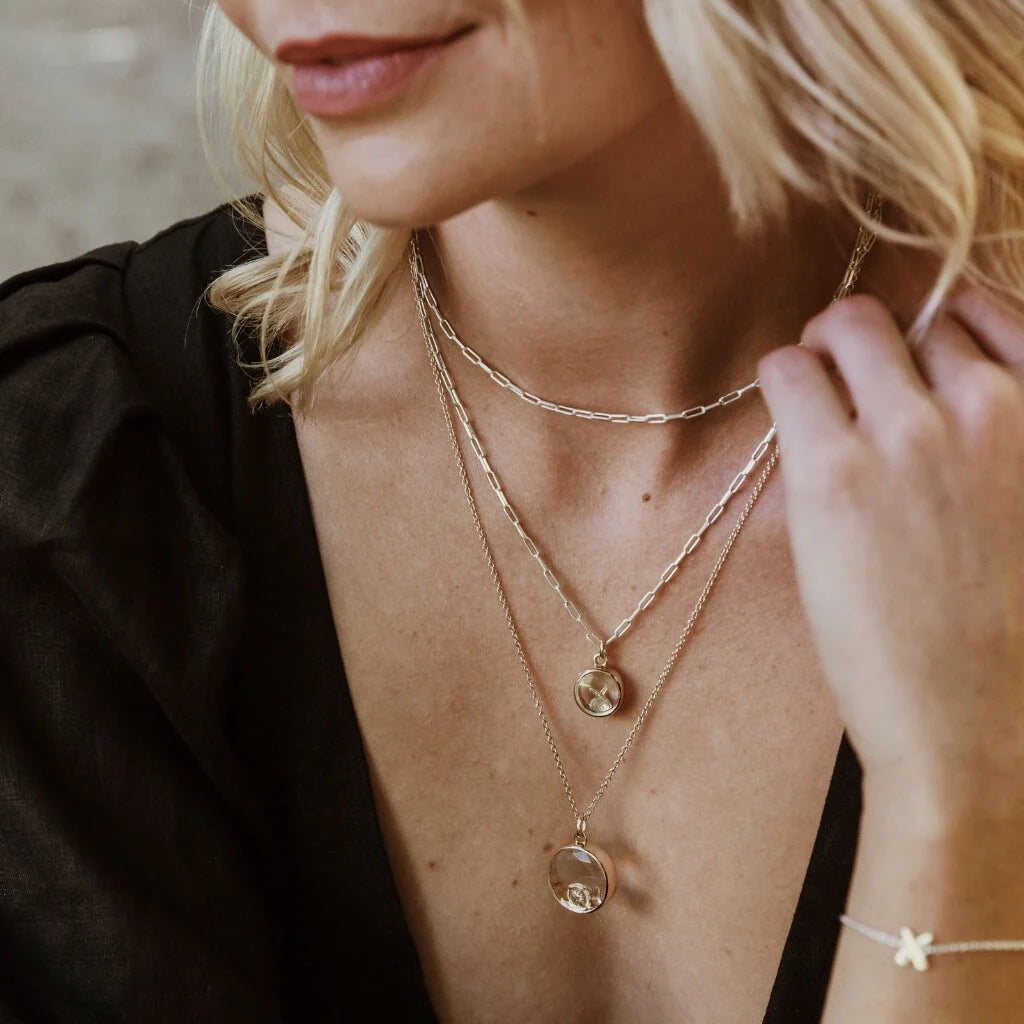 Stow Infinity Twist Charm | Sterling Silver | Devotion