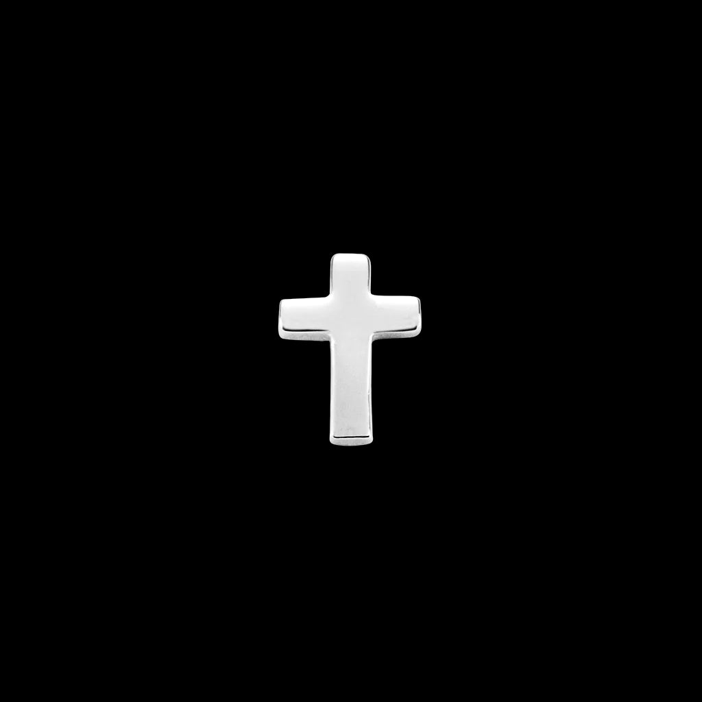 Silver crucifix charm
