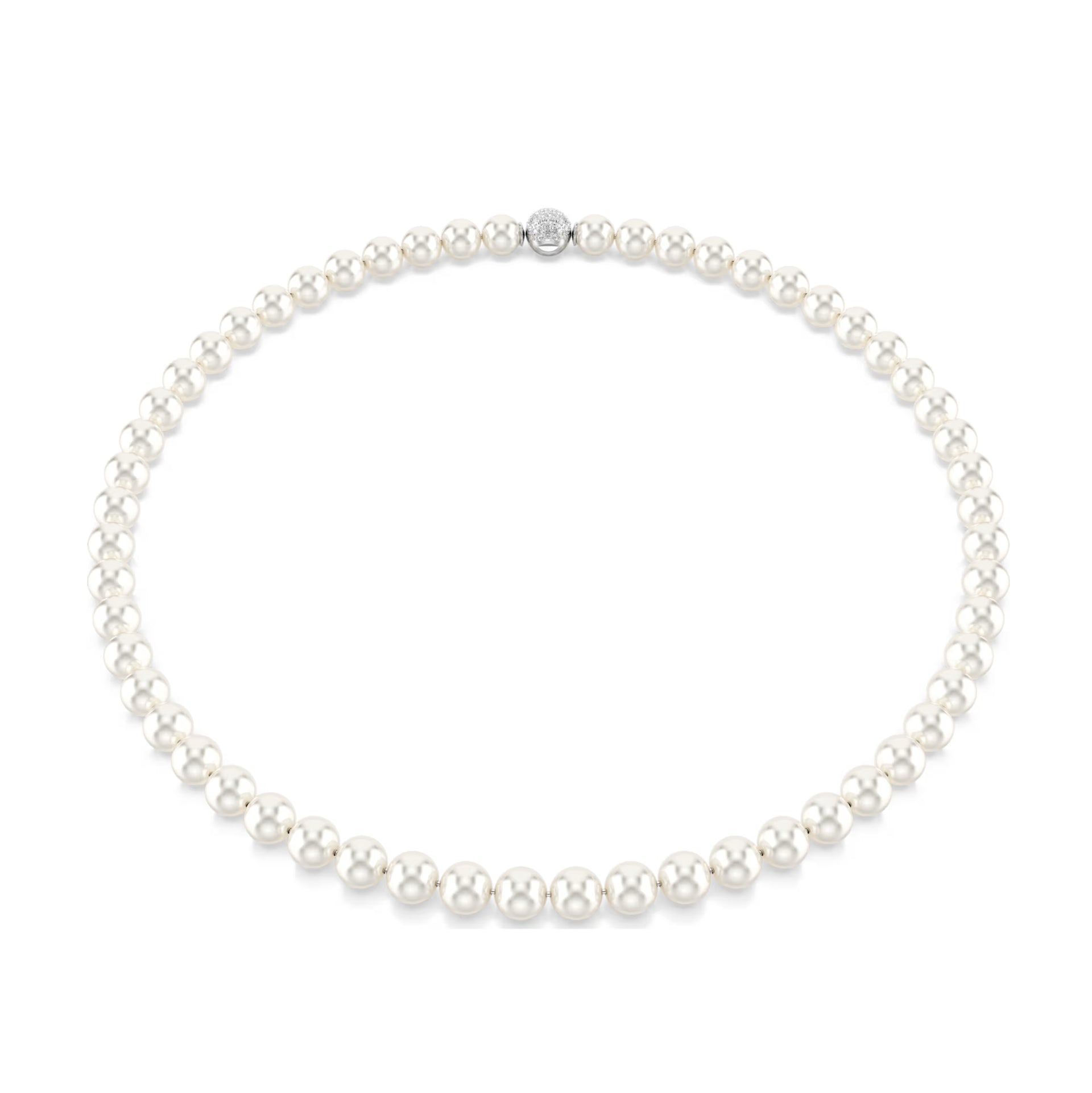 Swarovski Matrix Crystal Pearl Necklace | Wrights Jewellers NZ