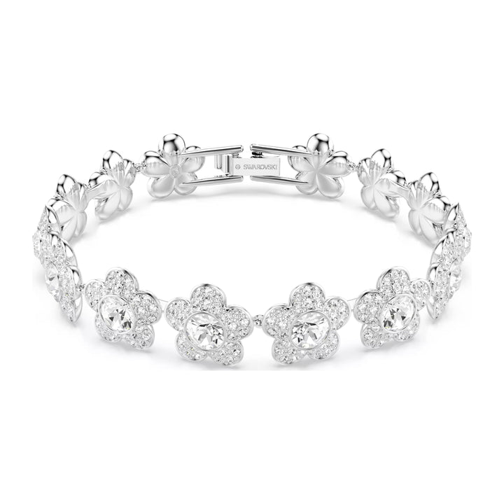 Ariana Grande x Swarovski daisy chain bracelet with crystal flower motifs