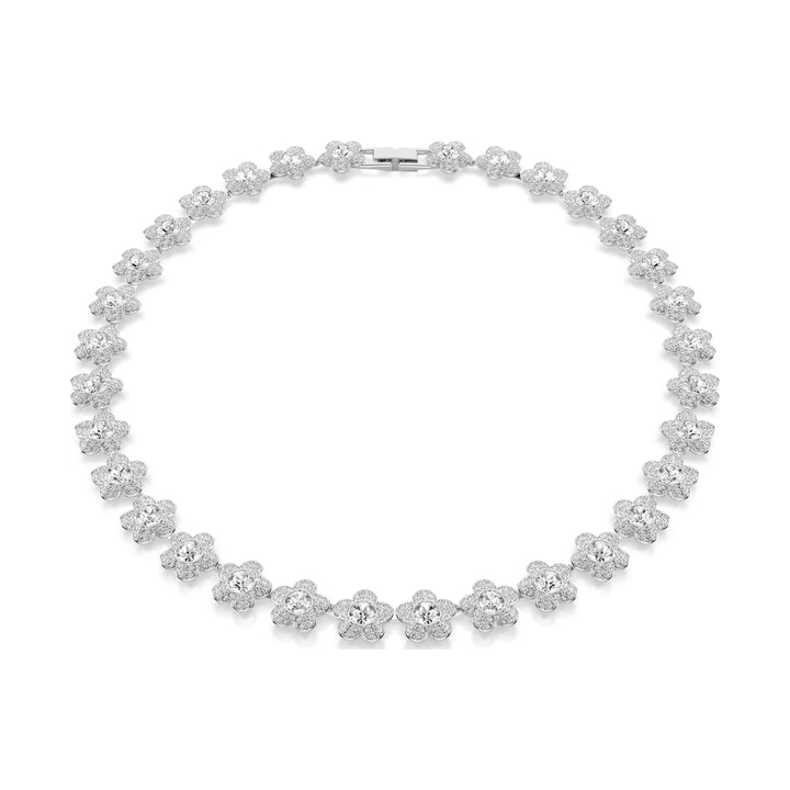 Ariana Grande x Swarovski daisy chain necklace with crystal flower motifs