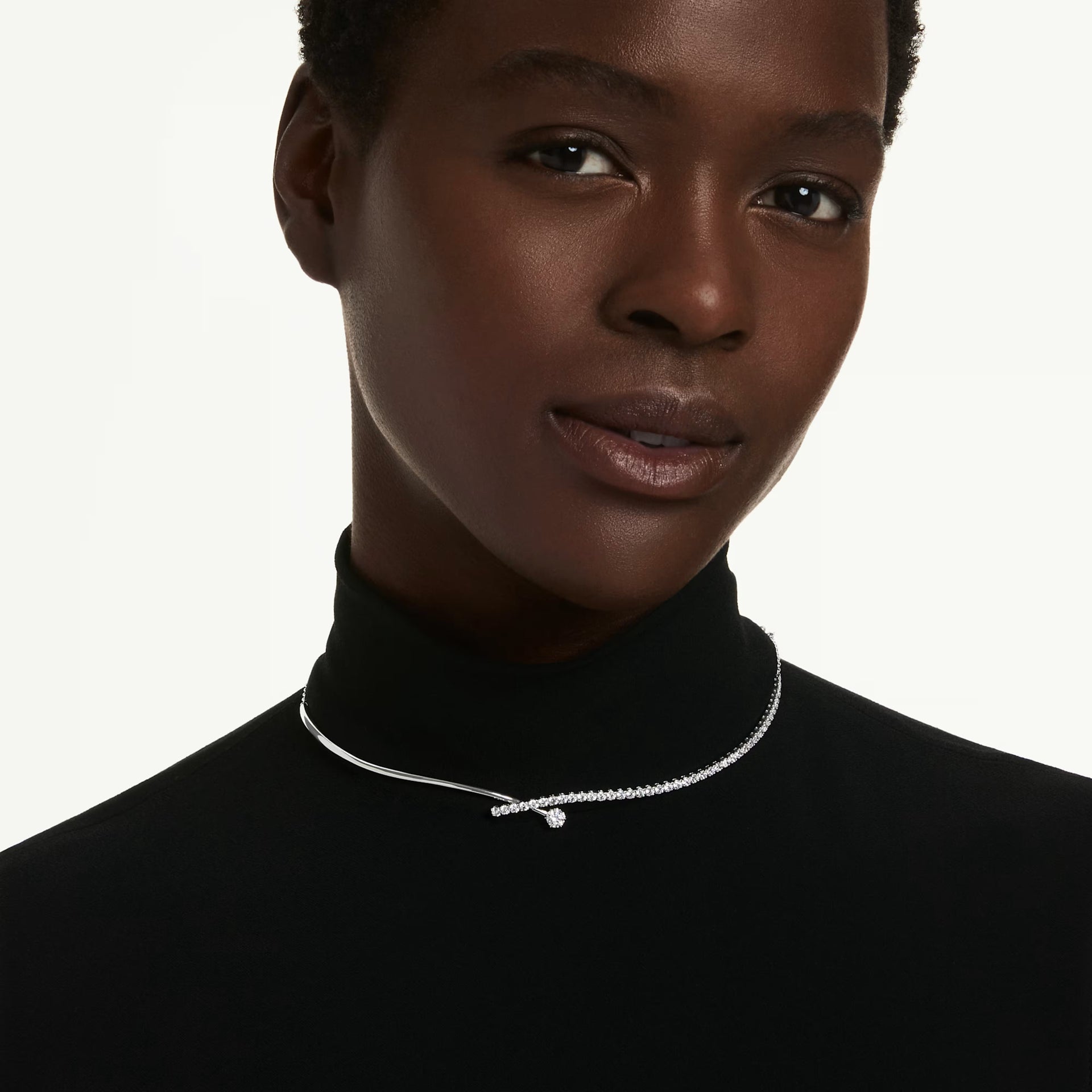 Swarovski Matrix Crossover Crystal Necklace - View 2