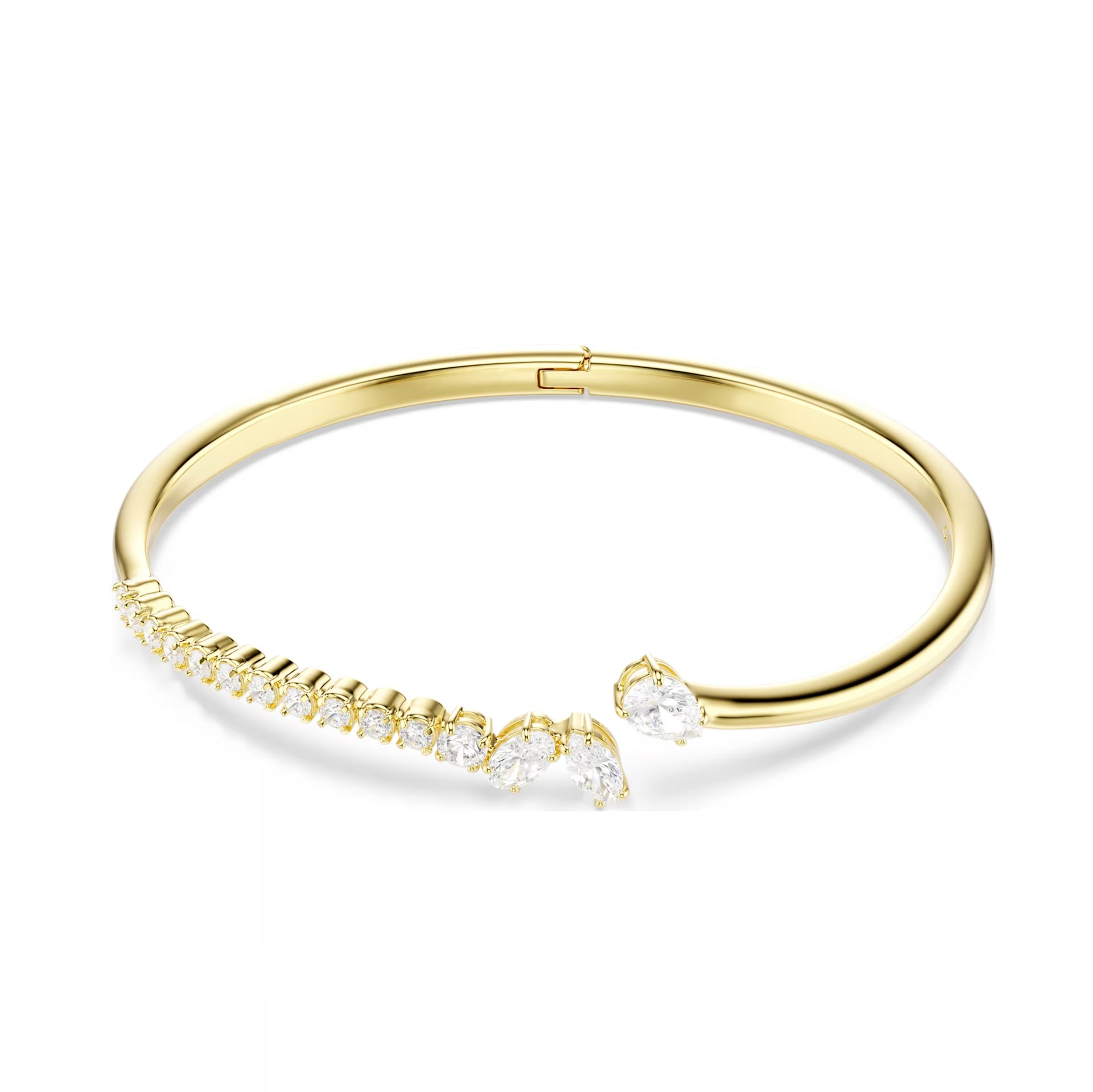 Swarovski Mesmera Gold Tone Open Bangle