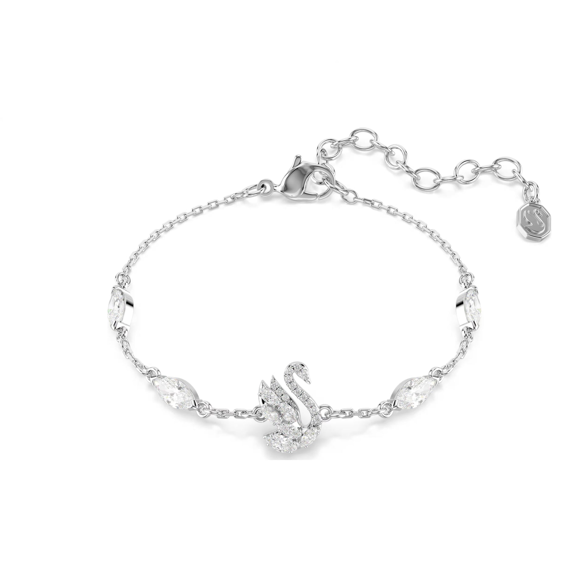 Swarovski Swan Motif Crystal Bracelet