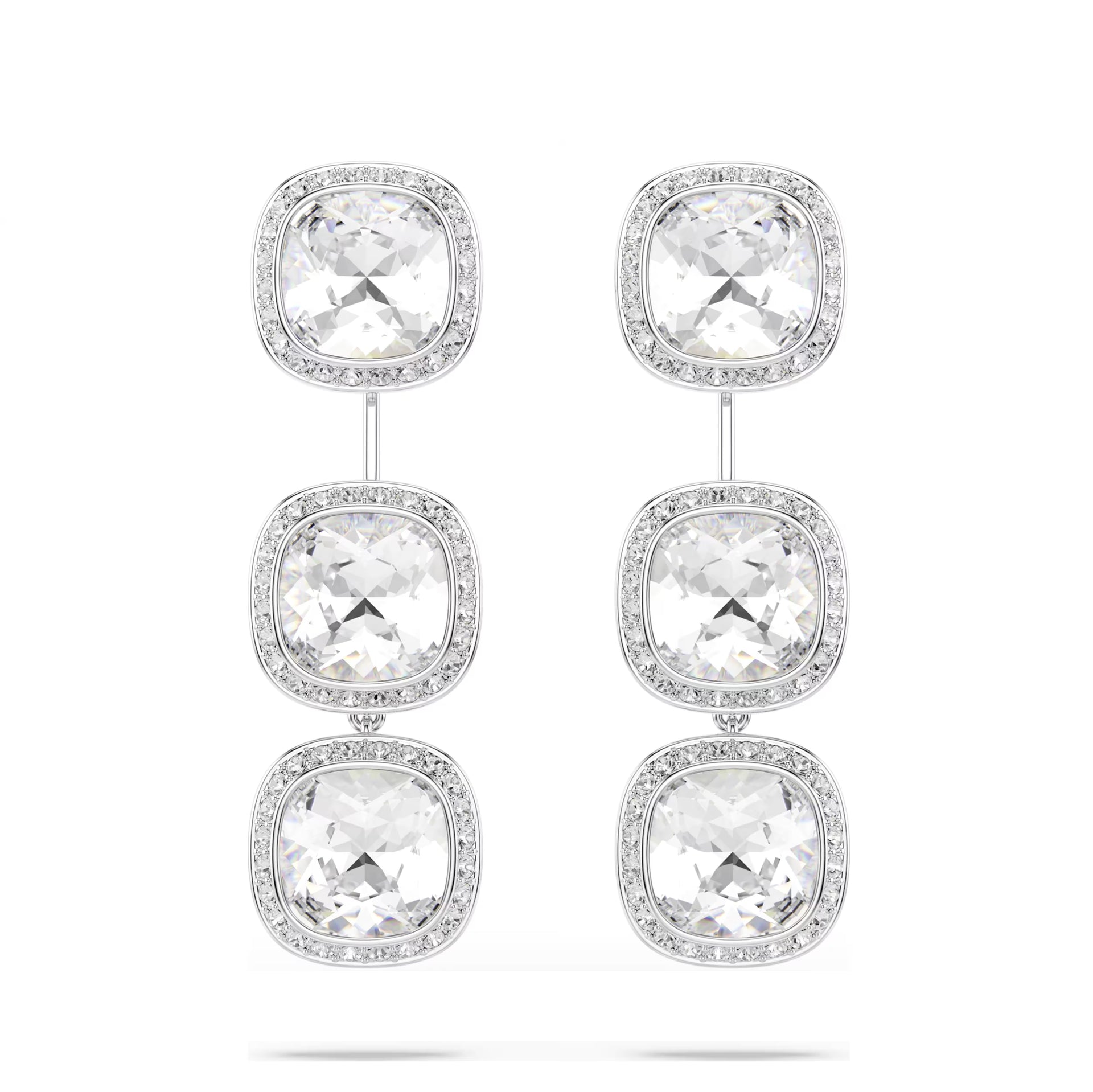 Swarovski Una Angelic Cushion Cut Earrings