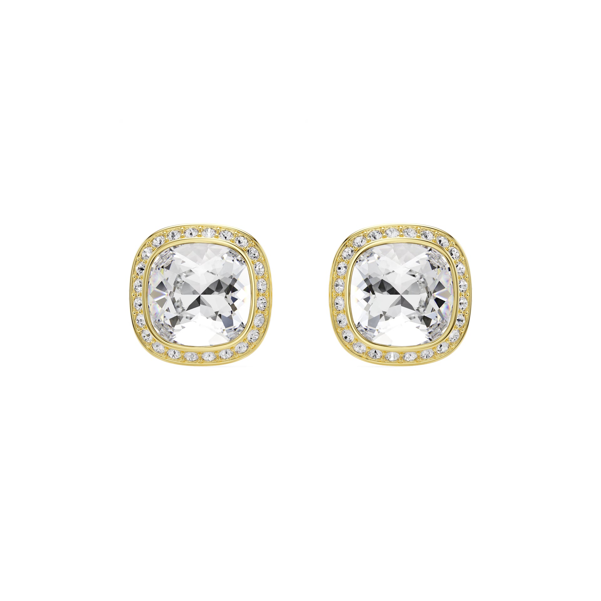 Swarovski Una Angelic Stud Earrings Cushion Cut | Wrights Jewellers NZ