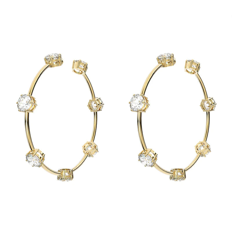 Swarovski Constella Hoop Earrings