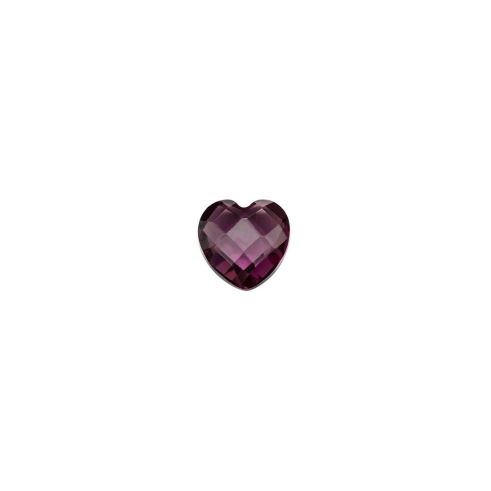 Stow Rhodolite Garnet Charm Sterling Silver | July Birthstone | Wrights Jewellers NZ