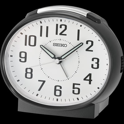 Black Seiko alarm clock