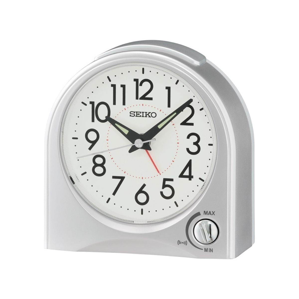 Seiko QHE204-S Timeless Alarm Clock