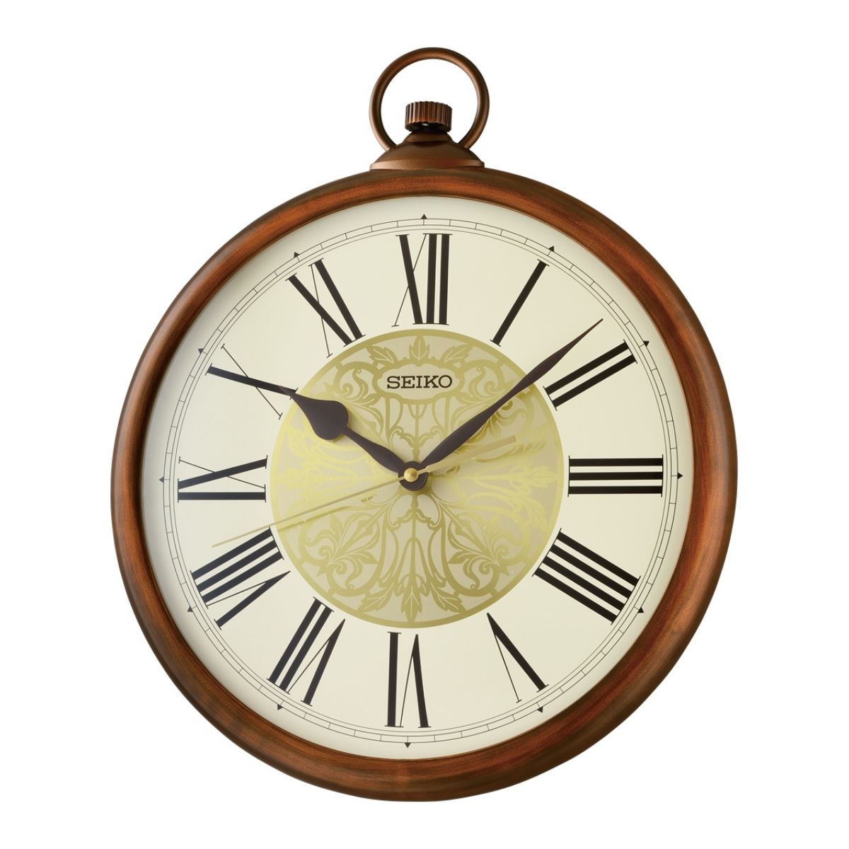 Seiko QXA837B Copper Wall Clock | Wrights Jewellers