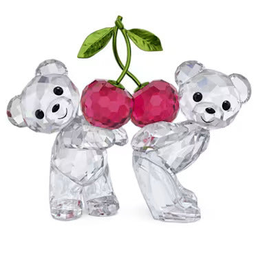 Swarovski Kris Bears holding cherries