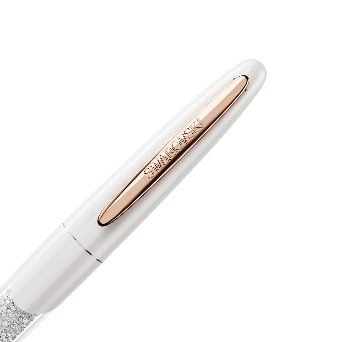 Swarovski Crystalline white pen crystal barrel detail