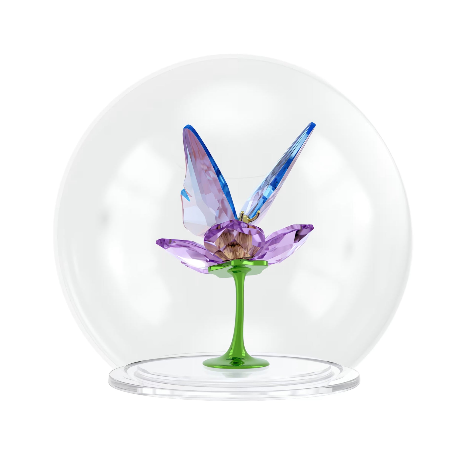 Swarovski Idyllia Butterfly & Flower - View 2 | Wrights Jewellers NZ