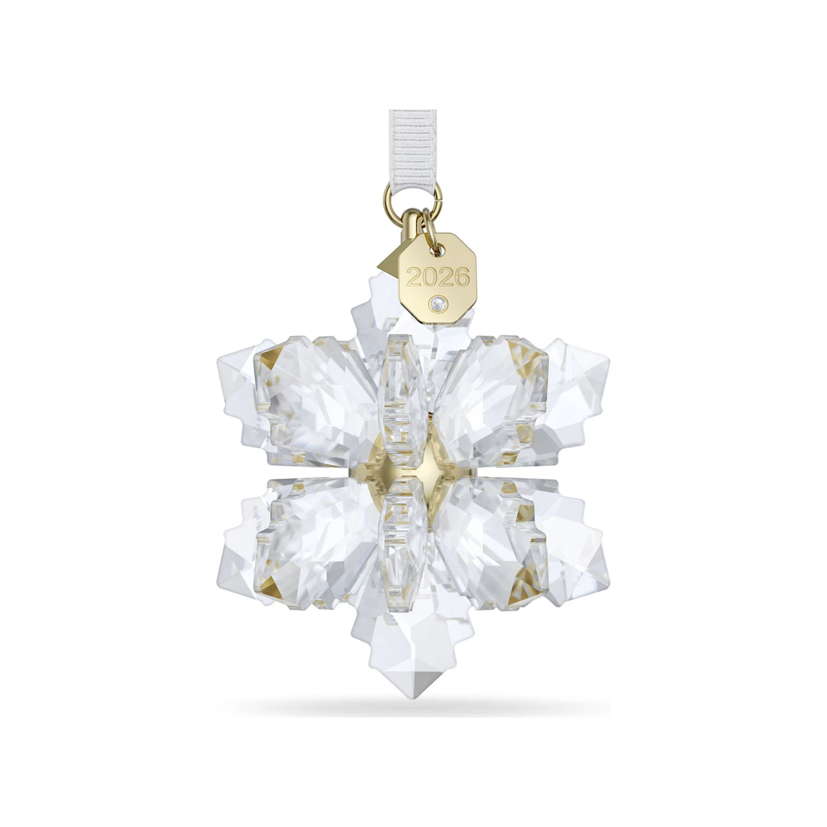 Swarovski Annual Edition 2026 clear crystal 3D snowflake ornament
