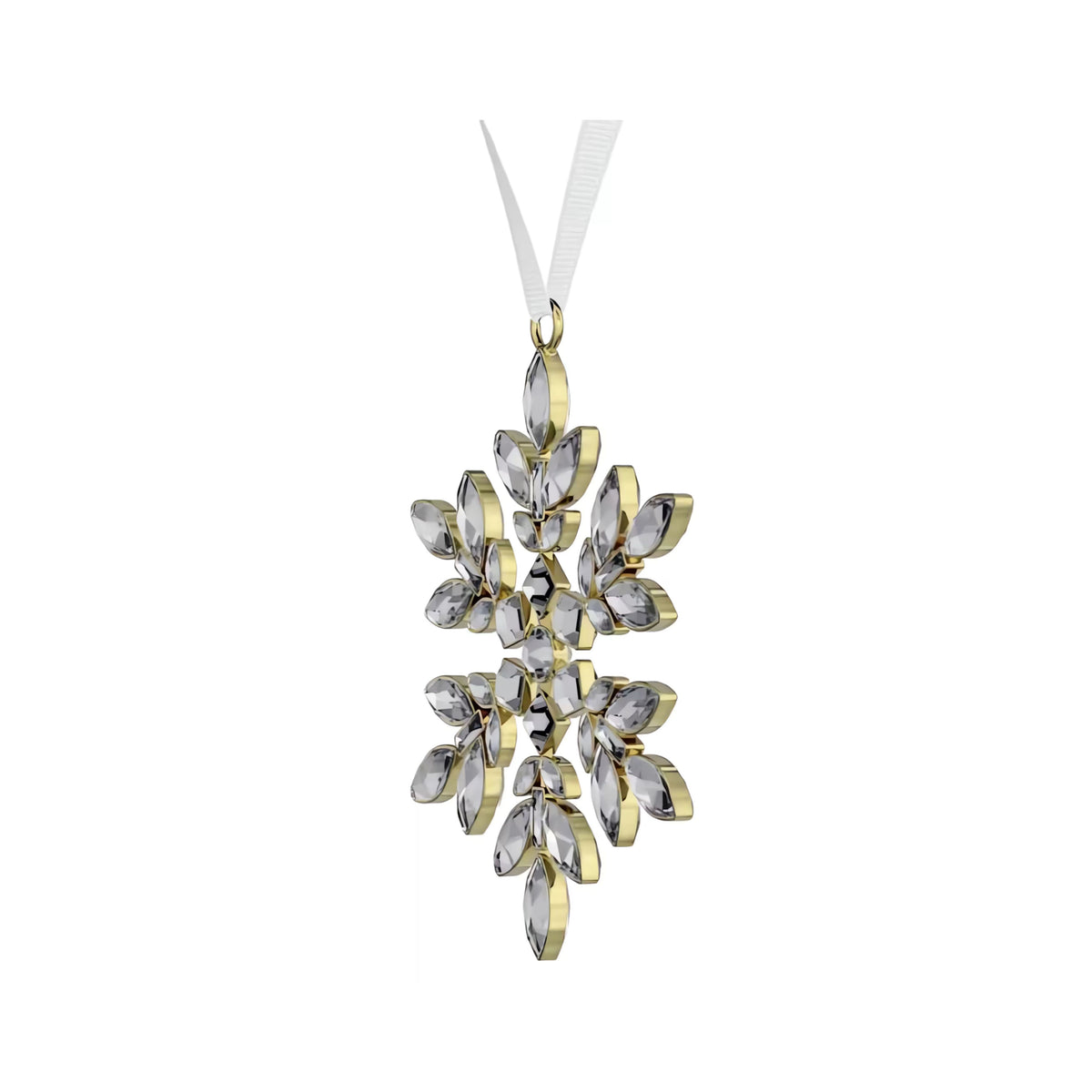Swarovski Gema Holiday snowflake ornament, alternate view