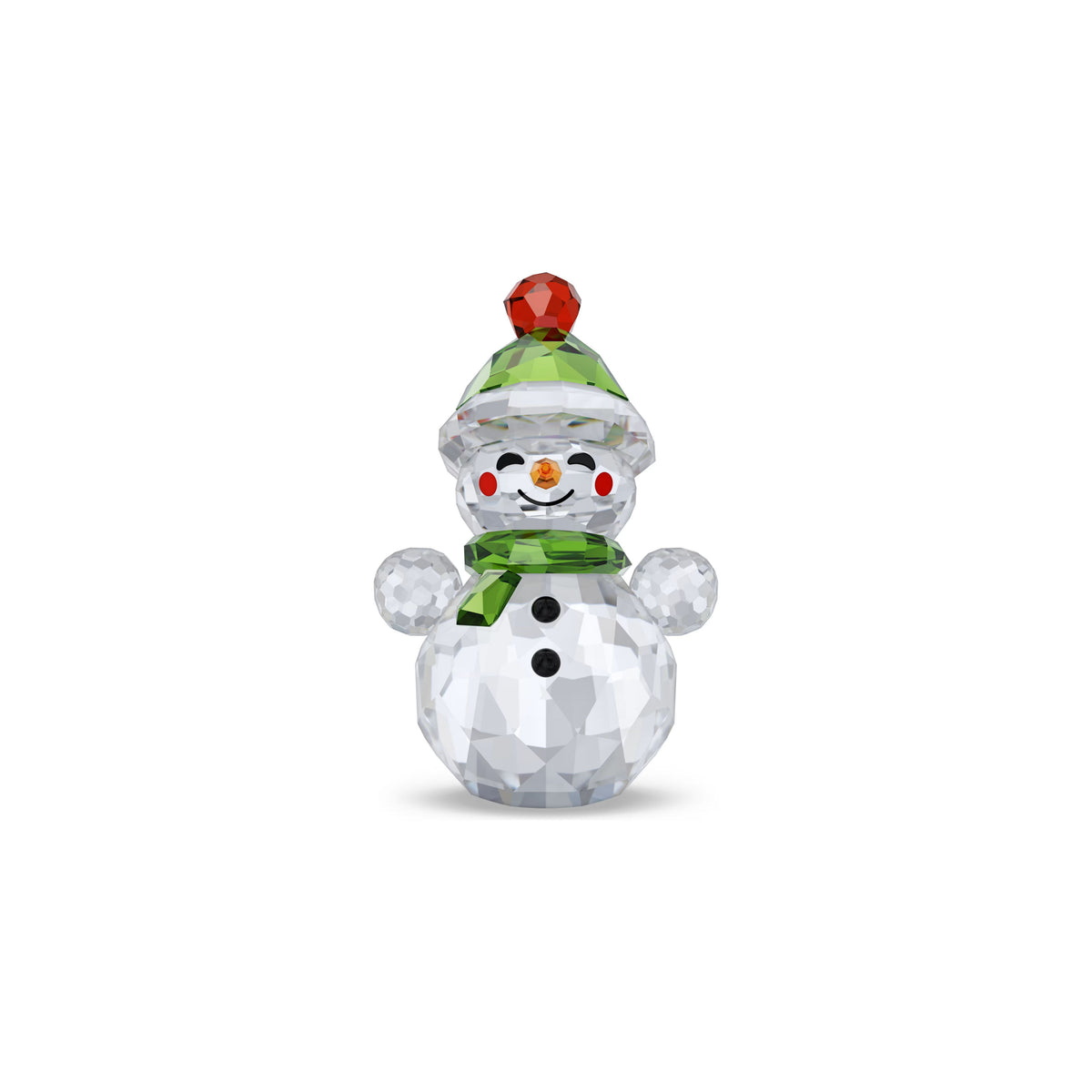 Swarovski Holiday Cheers Rocking Snowman Multicolored