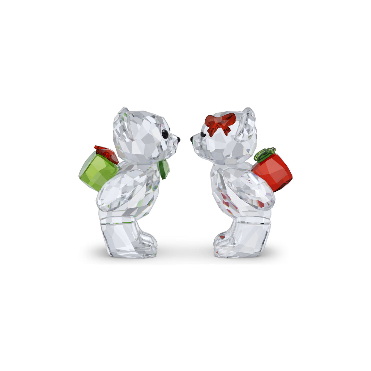Swarovski Kris Bear Holiday Annual Edition 2026 crystal couple with gifts