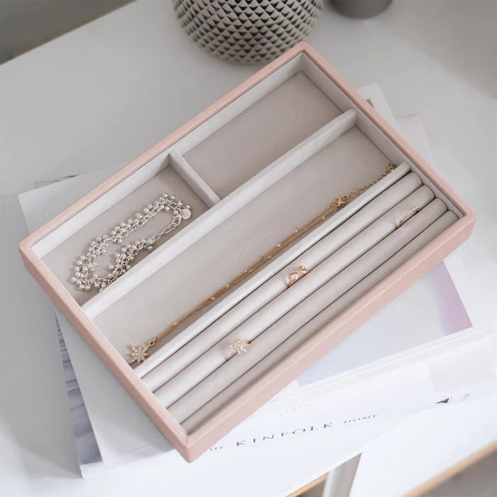 Pink jewellery box layer