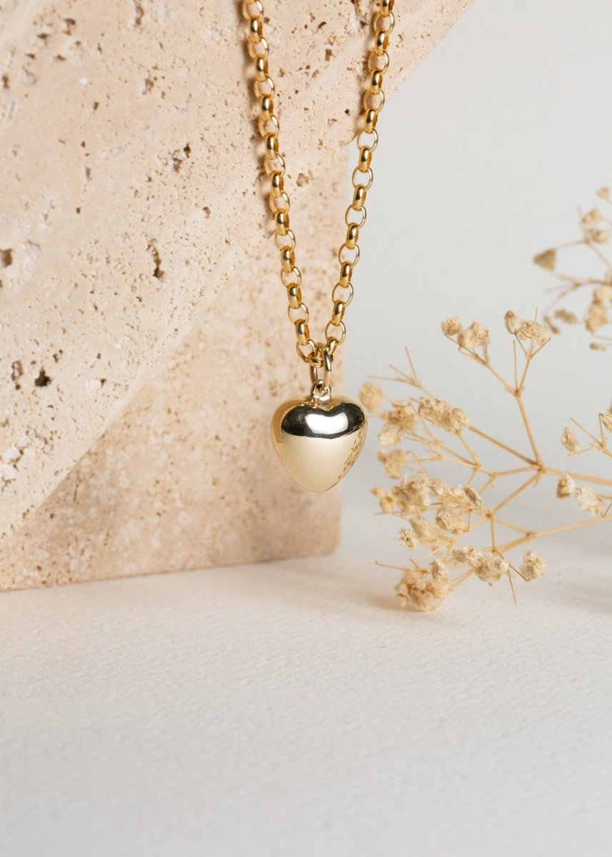 Signature Puff Heart Pendant - Medium - Wrights Jewellers