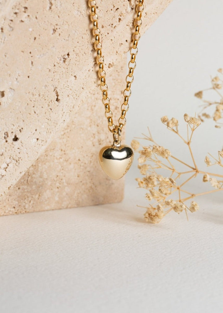 Signature Puff Heart Pendant - Medium - Wrights Jewellers
