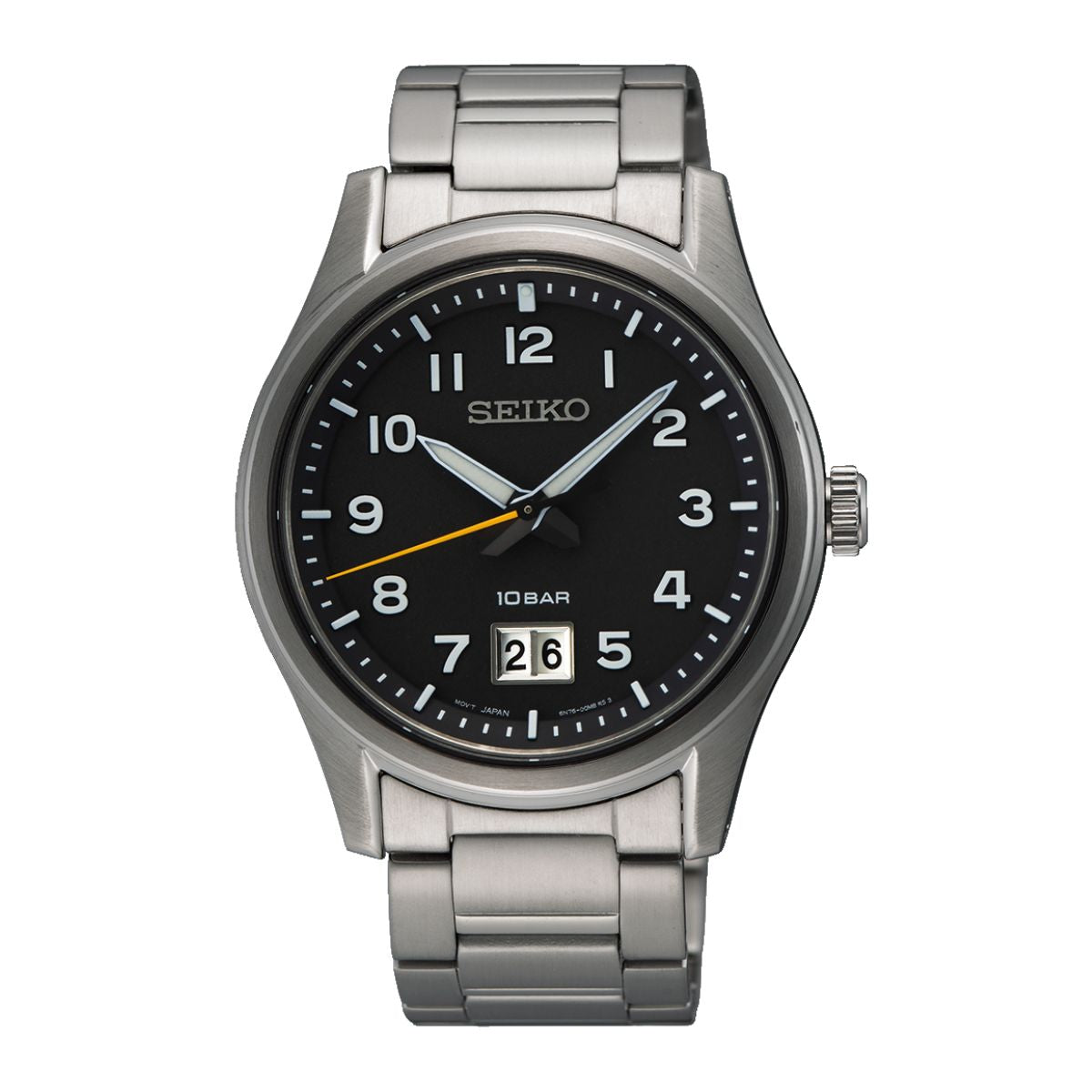 Seiko Daywear SUR569P Black Dial