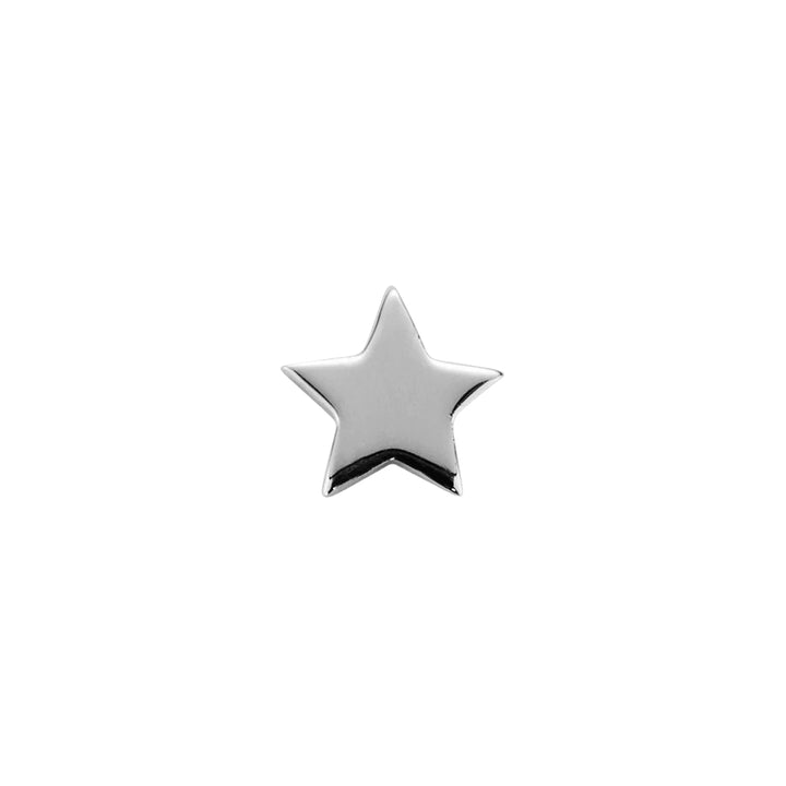Silver star charm