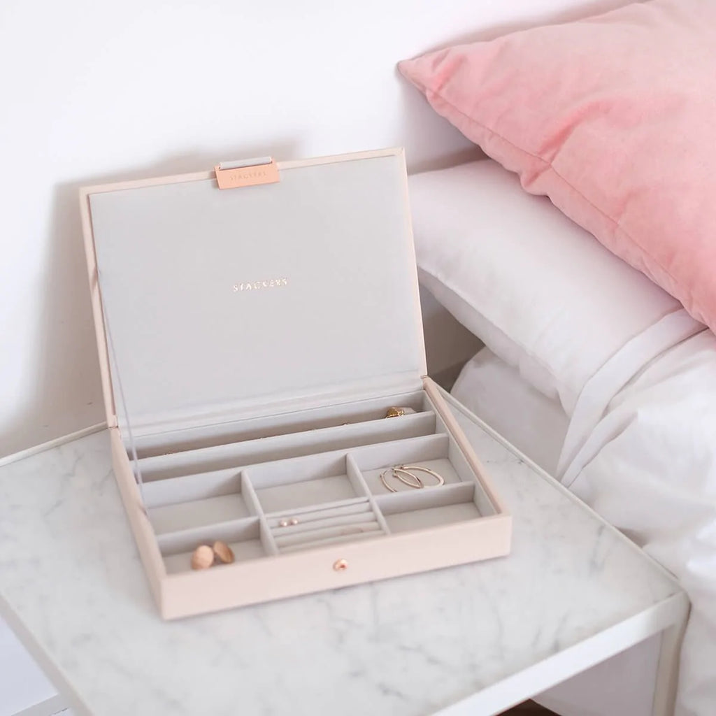 Stackers Jewellery Box in Blush Pink