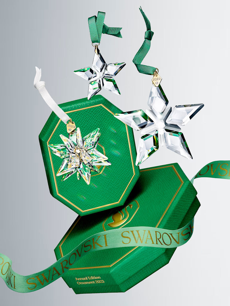 Swarovski Crystal Christmas Decorations and Ornaments