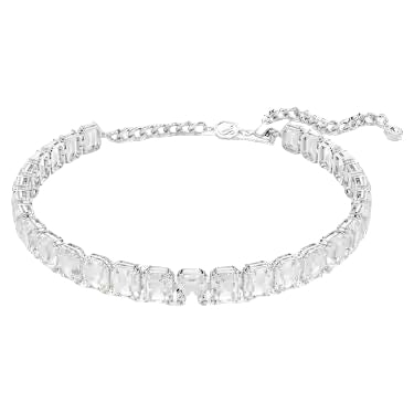 Swarovski Necklace Chocker with clear crystals
