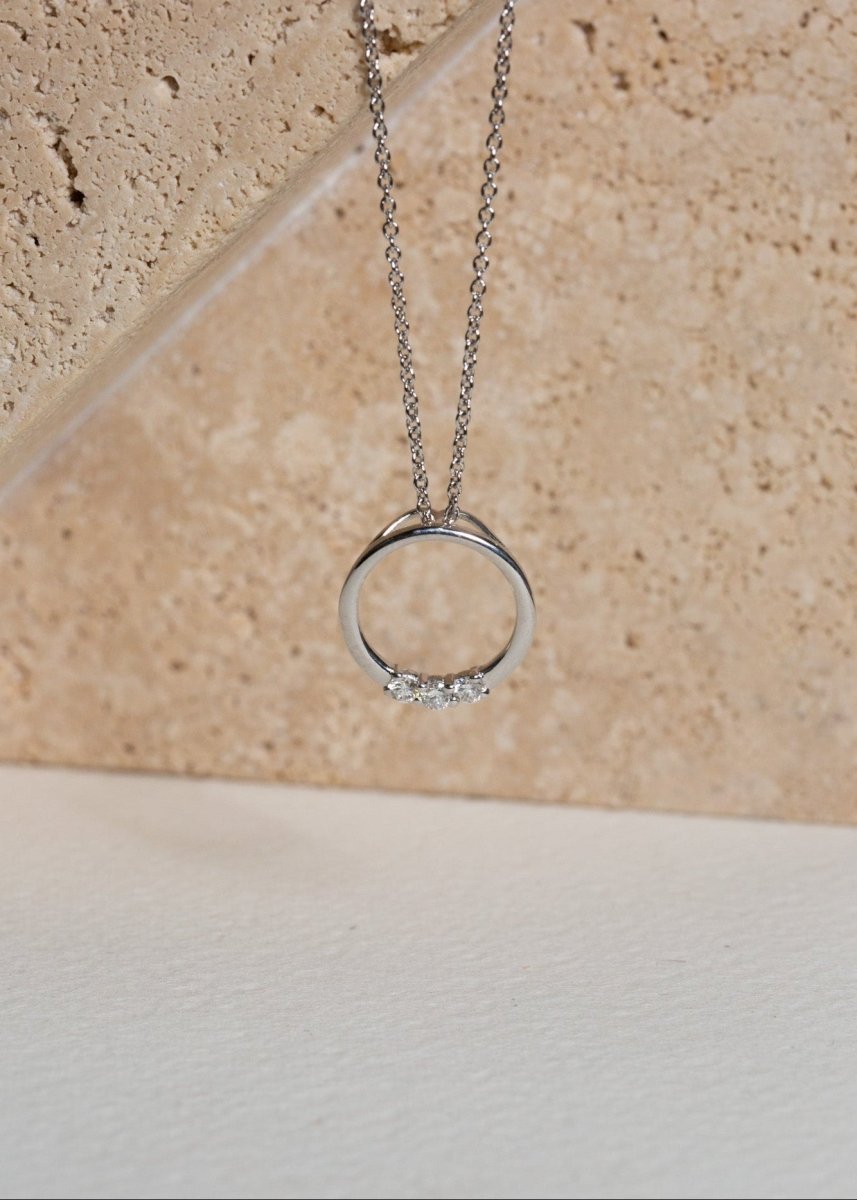 Ayla Diamond Pendant - Wrights Jewellers