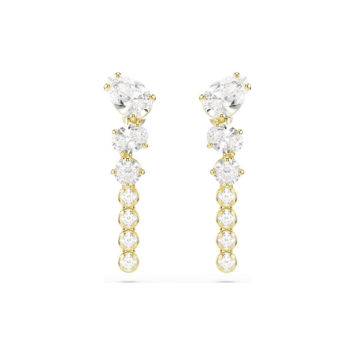 Swarovski Mesmera Earrings White
