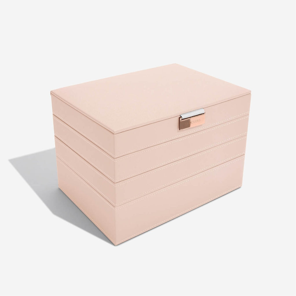 stackers blush pink jewellery box