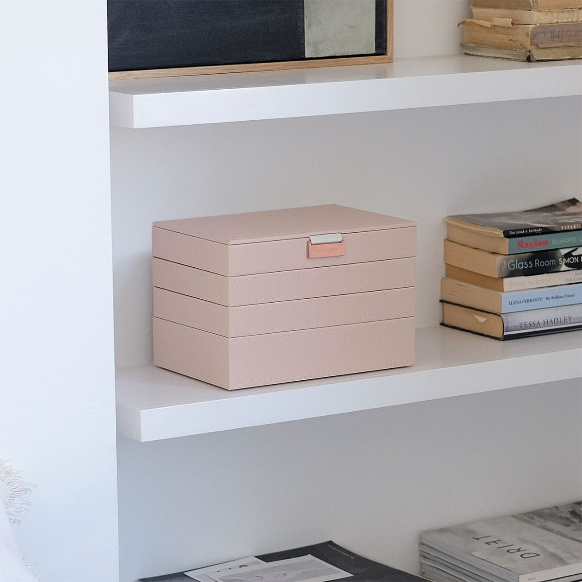 pink stackers jewellery box set